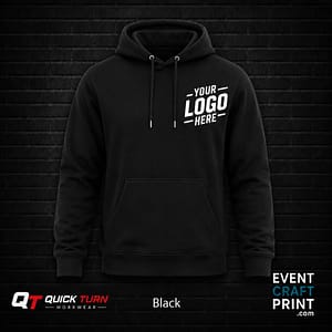 Black Hoodie (Custom Printed)