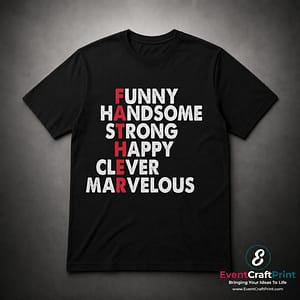 Fathers Day T-Shirt Black