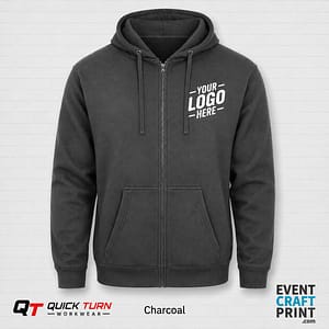 Branded Full Zip Hoodies