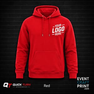 Red Hoodie (Custom Printed)