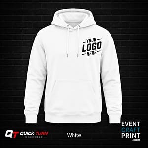 White Hoodie (Custom Printed)