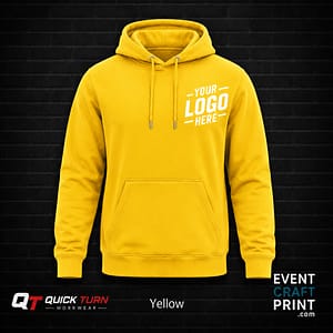 Yellow Hoodie (Custom Printed)