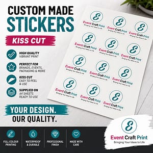 Kiss-Cut Sticker Sheets
