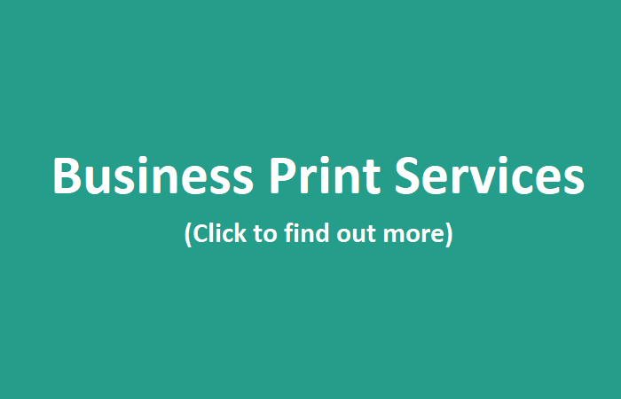 Business Print Services Button